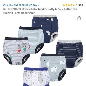 BIG ELEPHANT Potty Training Underwear